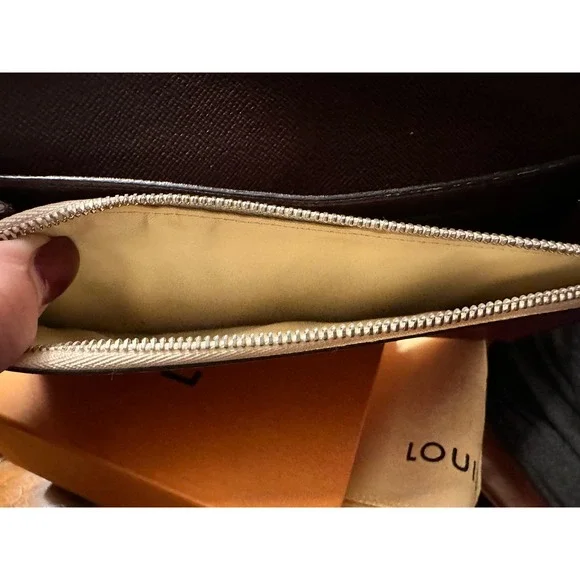 RARE Louis Vuitton EPI Electric TriColor Porte Feuille Flore Leather Wallet EUC - Picture 11 of 16